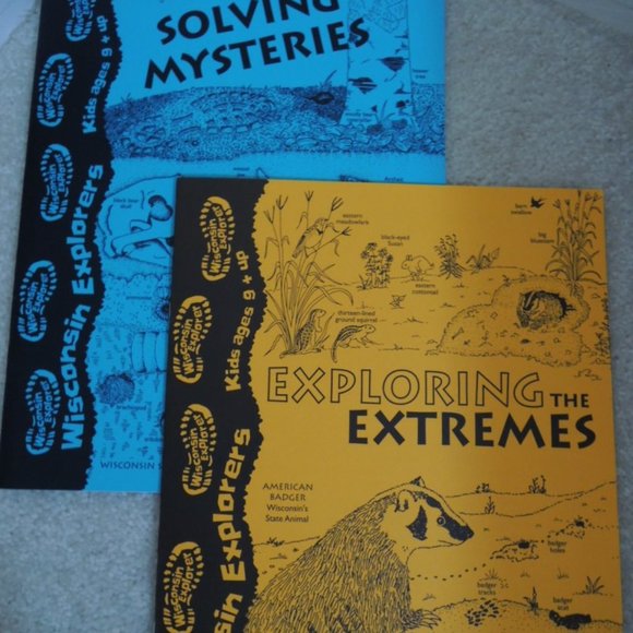 Kids Activity Books Ages 3-5 Ages 6-8 Ages 9+ Learn About Nature Wisconsin - Picture 6 of 8